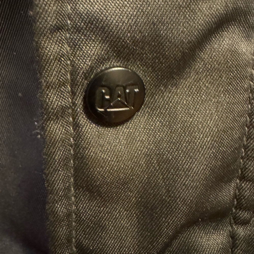 Caterpillar Dark Gray Military Jacket View 4